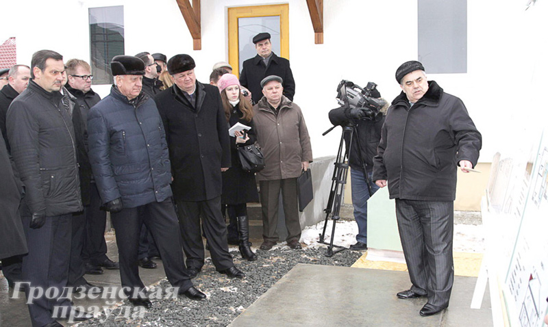 Михаил Мясникович посетил Гродно с рабочим визитом