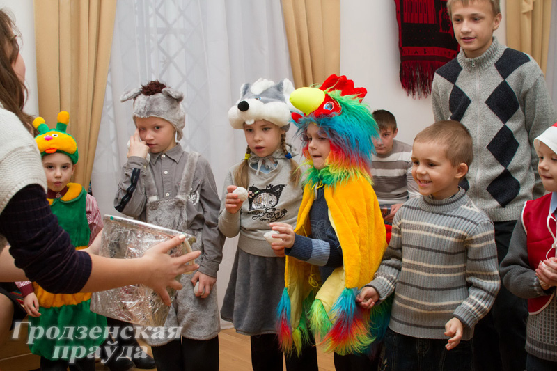 Новогодние и рождественские утренники прошли в Гродно