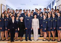 В Купаловском университете прошла церемония принесения клятвы студентов-таможенников