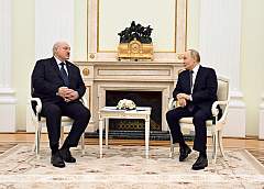 Александр Лукашенко о тематике переговоров с Владимиром Путиным: думали, как выжить в это сложное время