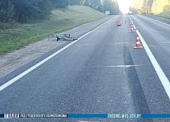 В Гродненском районе велосипедистка пострадала от столкновения с МАЗом