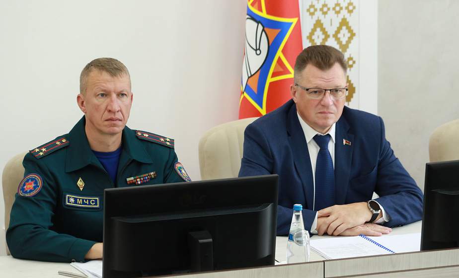 Единый день информирования прошел в Гродненском областном управлении МЧС