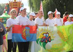 «Сельская эстафета» на областных «Дажынках» в Волковыске превратилась в настоящий праздник молодости, энергии и креатива